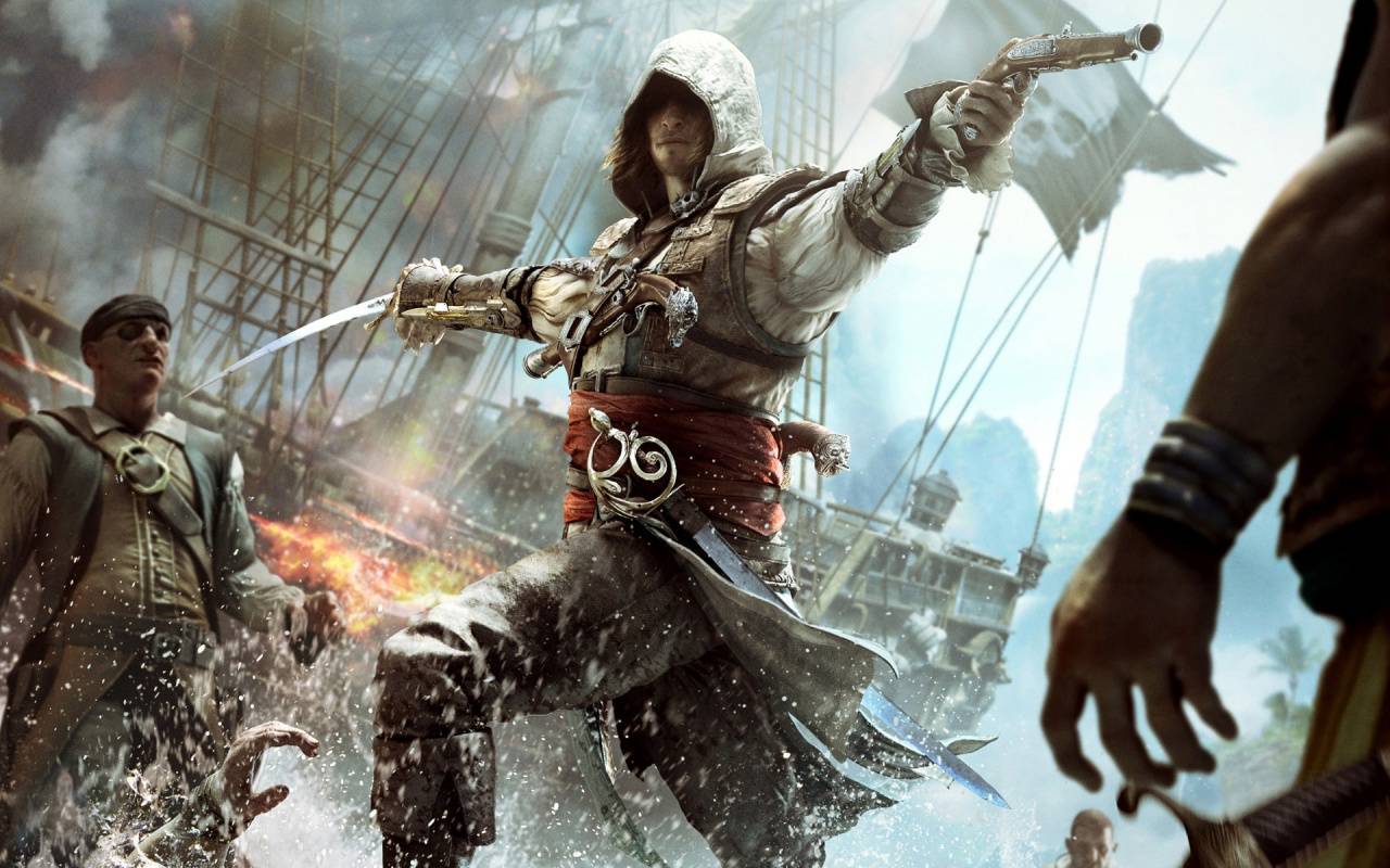 خرید بازی Assassins Creed IV Black Flag برای XBOX 360 ایکس باکس