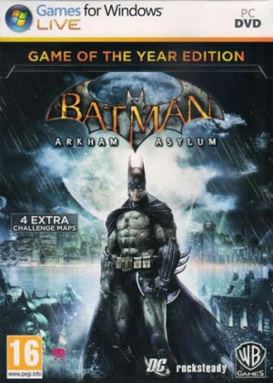 خرید بازی Batman Arkham Asylum Goty Edition برای PC