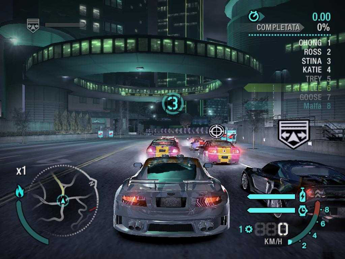 خرید بازی Need for Speed Carbon - نیدفوراسپید برای XBOX 360 ایکس باکس