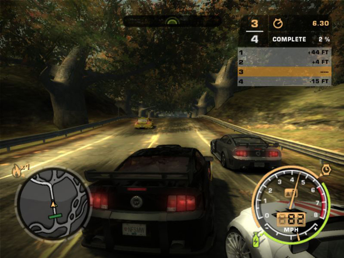 خرید بازی Need for Speed Most Wanted - نید فور اسپید ماسن وانتد برای PS2