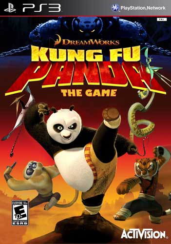 Cover-kung fu panda--PS3 Kung Fu Panda