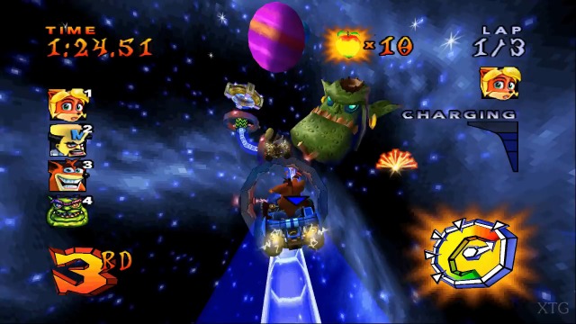 Crash-Nitro-Kart-3 خرید بازی Crash Nitro Kart - کراش برای PS2 پلی استیشن 2