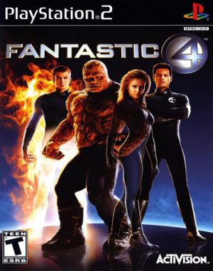 خرید بازی Fantastic 4 - چهار شگفت انگیز برای PS2 پلی استیشن 2