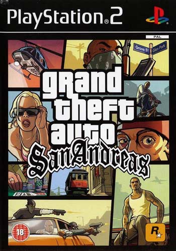 خرید بازی Grand Theft Auto San Andreas برای PS2