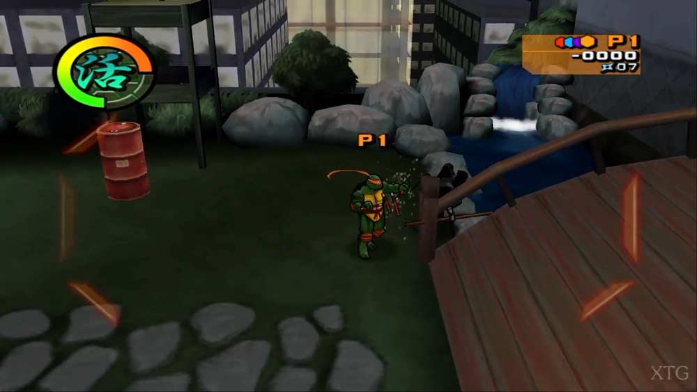 خرید بازی Teenage Mutant Ninja Turtles 2 Battle Nexus - لاکپشتهای نینجا برای PS2