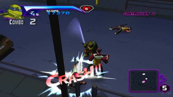 خرید بازی Teenage Mutant Ninja Turtles - لاکپشتهای نینجا برای PS2