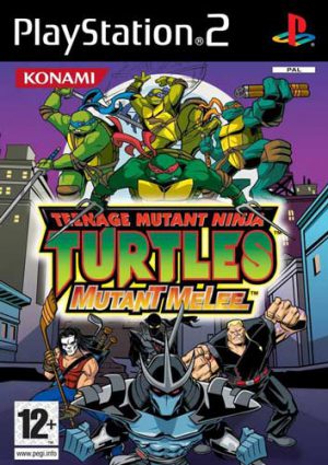خرید بازی Teenage Mutant Ninja Turtles Mutant Melee - لاکپشتهای نینجا برای PS2