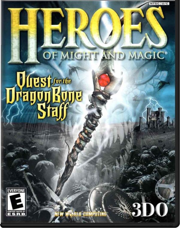 خرید بازی Heroes of Might and Magic - Quest for the Dragon Bone Staff for برای PS2