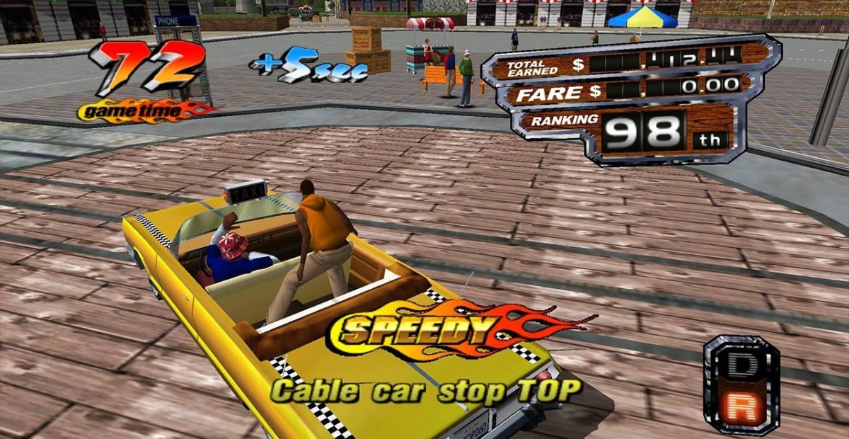 خرید بازی تاکسی دیوانه 3 Crazy Taxi برای PC