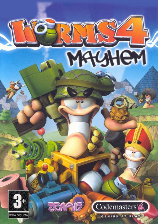 خرید بازی Worms 4: Mayhem کرم‌ها ۴: میهم برای PC