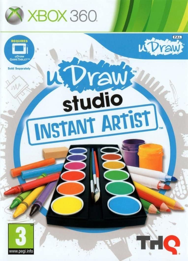 خرید بازی نقاشی ایکس باکس 360 Udraw Studio Instant Artist