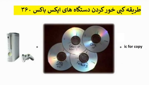 آموزش و نحوه کپی خور کردن کنسول ایکس باکس 360 - جیتگ کردن xbox 360