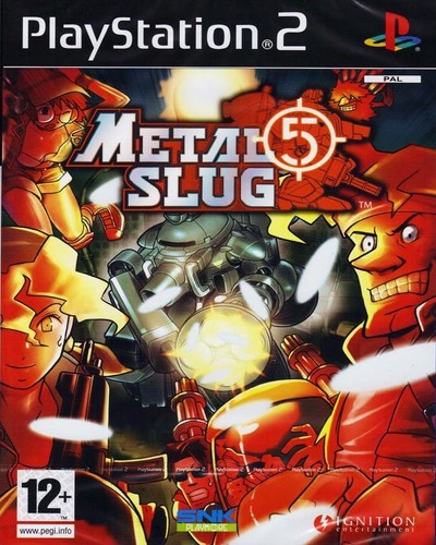 خرید بازی Metal Slug 5 برای ps2 - سرباز کوچولو 5 برای پلی استیشن 2