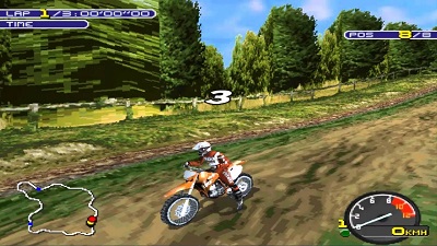خرید بازی موتور کراس Moto Racer 2 برای ps1