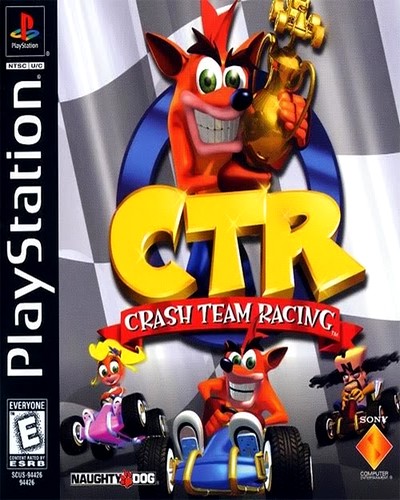 خرید بازی کراش مسابقه ای Crash Team Racing برای PS1 سونی 1