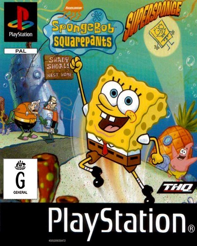 خرید بازی باب اسنفجی SpongeBob SquarePants برای ps1