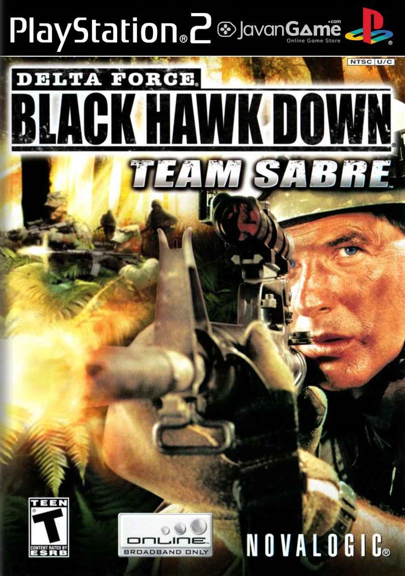 خرید بازی Delta Force – Black Hawk Down – Team Sabre برای پلی استیشن 2 - ps2