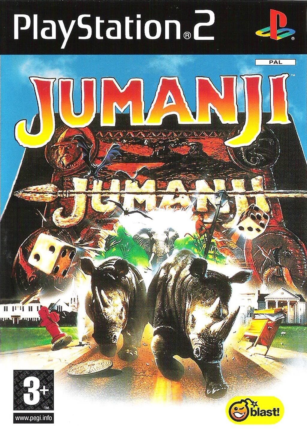 خرید بازی Jumanji برای پلی استیشن ۲ - ps2