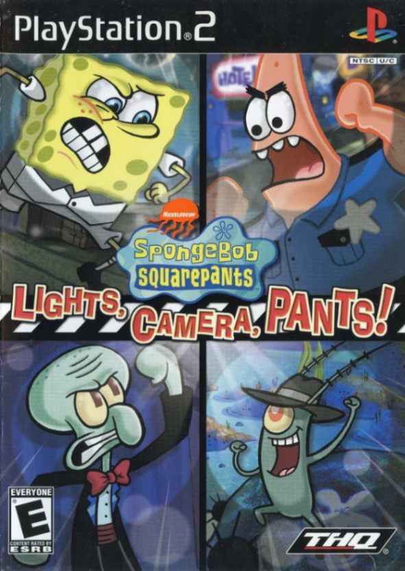 خرید بازی SpongeBob SquarePants: Lights, Camera, Pants برای پلی استیشن ۲ – ps2